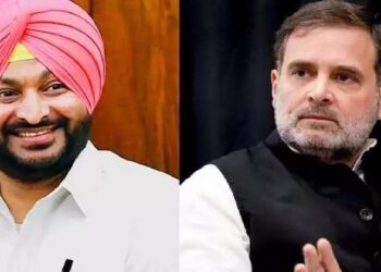 രാജ്യദ്രോഹി”എന്ന് രാഹുൽ, “രാജ്യത്തിന്റെ ശത്രു” എന്ന് ബിട്ടു; പാർലമെന്റിന് മുന്നിൽ കയ്യാങ്കളിയുടെ വക്കിൽ കേന്ദ്രമന്ത്രിയും പ്രതിപക്ഷ നേതാവും