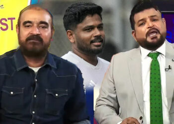 സഞ്ജു സാംസണോ അതോ ബാബർ അസമോ? പാക് ചാനലിൽ അവതാരകന്റെ രാജി ഭീഷണി; ലൈവ് ഷോയിലെ തല്ലിന്റെ കഥ