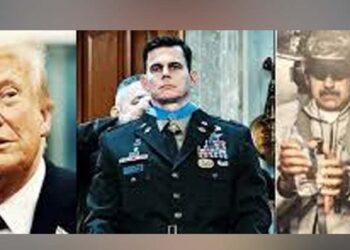 രക്തം വാർന്നൊഴുകുമ്പോഴും പതറാതെ വിമാനത്തിന്റെ നിയന്ത്രണം; മഡുറോയെ പൂട്ടിയ ‘ലയൺ ഹാർട്ട്’ എറിക് സ്ലോവർ; പരമോന്നത ബഹുമതി നൽകി ആദരിച്ച് ട്രംപ്!