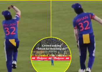 ക്യാപ്റ്റൻ പ്ലീസ്, എനിക്കൊരു ഓവർ; അഹമ്മദാബാദിൽ ഗാലറിയെ കൈയിലെടുത്ത് ഇഷാൻ കിഷൻ. സൂര്യകുമാറിനെ ചിരിപ്പിച്ച ആ ‘ബൗളിംഗ് ആക്ഷൻ’; വീഡിയോ വൈറൽ