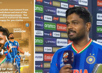 സഞ്ജുവിനെ ‘ചേട്ടാ’ എന്ന് വിളിച്ച് വിരാട് കോഹ്‌ലി, മലയാളി കരുത്തിന് കിങിന്റെ സല്യൂട്ട്; സോഷ്യൽ മീഡിയയിൽ തരംഗമായി ഇൻസ്റ്റാഗ്രാം സ്റ്റോറി