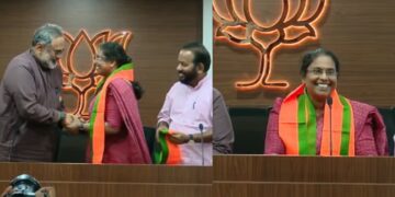 സിപിഎമ്മിൽ ഇപ്പോൾ ആദർശമില്ല, വ്യക്തി താൽപര്യങ്ങൾ മാത്രം ; വർക്കലയിൽ സിപിഎം ഏരിയ കമ്മിറ്റി അം​ഗമായിരുന്ന അഡ്വ. സ്മിത സുന്ദരേശൻ ബിജെപി സ്ഥാനാർത്ഥി