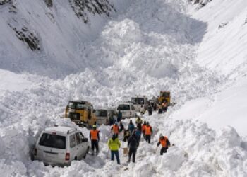 ലഡാക്കിൽ വൻ ഹിമപാതം; 6 പേർ മരിച്ചു; ശ്രീനഗർ-ലേ ഹൈവേയിൽ വാഹനങ്ങൾക്ക് മുകളിലേക്ക് വീണത് കൂറ്റൻ മഞ്ഞുപാളികൾ