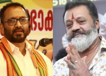 കെ സുരേന്ദ്രൻ സഭയിലുണ്ടായിരുന്നെങ്കിൽ ശബരിമലയിലെ സ്വർണ്ണം മോഷ്ടിക്കപ്പെടില്ലായിരുന്നു, വോട്ട് ചെയ്യുന്നതിന് മുമ്പ് ആ കാര്യങ്ങൾ ഓർക്കുക: സുരേഷ് ഗോപി