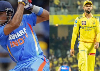 സഞ്ജു പൊരുതുന്നു, ഋതുരാജ് കാഴ്ചക്കാരൻ; ചെന്നൈയുടെ ഓപ്പണിംഗ് തകർച്ചയിൽ നായകനെ പ്രതിക്കൂട്ടിലാക്കി ബദ്രിനാഥ്