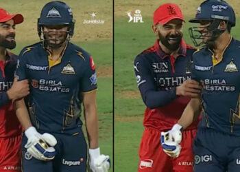 ഗില്ലിനെ പഞ്ഞിക്കിട്ട് വിരാട്, പക്ഷേ ബാറ്റുകൊണ്ടല്ല; മൈതാനത്തെ ആ കുസൃതിച്ചിരി വൈറൽ, ചിന്നസ്വാമിയിൽ കോഹ്‌ലി-ഗിൽ ബ്രോമാൻസ്