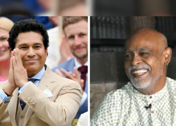 എൻ ഫ്രണ്ട പോലയാരു മച്ചാ, ശിവാജി പാർക്കിലെ മൈതാനത്ത് സച്ചിനായി കാംബ്ലിയുടെ സർപ്രൈസ്; ഇത് ഹൃദയസ്പർശിയായ ജന്മദിനാശംസ