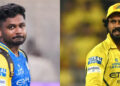 ഋതുരാജ് ഔട്ട്, സഞ്ജു ഇൻ? ചെന്നൈ നായകസ്ഥാനത്തേക്ക് സാംസൺ വരണമെന്ന് ബദ്രിനാഥ്; സിഎസ്കെയിൽ മാറ്റങ്ങൾക്ക് സാധ്യത