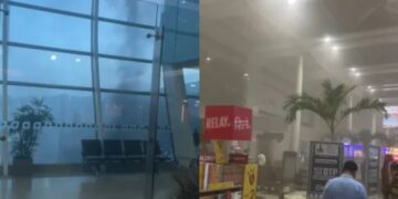 മുംബൈ അന്താരാഷ്ട്ര വിമാനത്താവളത്തിൽ വൻ തീപിടിത്തം