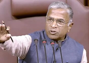 രാജ്യസഭാ ഉപാധ്യക്ഷനായി വീണ്ടും തിരഞ്ഞെടുക്കപ്പെട്ട് ഹരിവംശ് നാരായൺ സിംഗ് ; എതിരില്ലാതെ തിരഞ്ഞെടുക്കപ്പെടുന്നത് മൂന്നാം തവണ