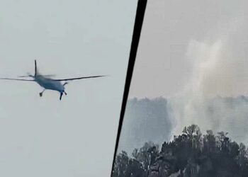 ഛത്തീസ്ഗഢിൽ സ്വകാര്യ വിമാനം തകർന്നു വീണു ; പൈലറ്റും കോ-പൈലറ്റും കൊല്ലപ്പെട്ടു