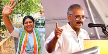 എലത്തൂരിലും അട്ടിമറി; ശശീന്ദ്രനെ വീഴ്ത്തി വിദ്യാ ബാലകൃഷ്ണൻ, കോഴിക്കോട് ഇടതുകോട്ടകൾ തകരുന്നു!