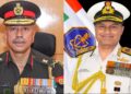 രാജ്യത്തിന്റെ പുതിയ ചീഫ് ഓഫ് ഡിഫൻസ് സ്റ്റാഫും നാവികസേനാ മേധാവിയും ചുമതലയേറ്റു ; ഗാർഡ് ഓഫ് ഓണർ നൽകി ആദരിച്ച് സൈന്യം