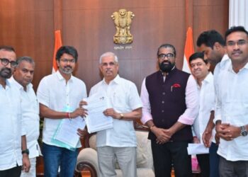 പിന്തുണയായി ; വിജയ് തമിഴ്‌നാട് മുഖ്യമന്ത്രിയായി നാളെ സത്യപ്രതിജ്ഞ ചെയ്യും