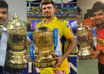ഐപിഎല്ലിലെ ‘ലക്കി ചാം’; തുടർച്ചയായ മൂന്ന് വർഷം മൂന്ന് ടീമുകൾക്കൊപ്പം കിരീടം, കരൺ ശർമ്മയുടെ അപൂർവ്വ റെക്കോർഡ്