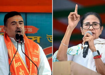 ബംഗാളിൽ ‘ദീദി’ വീഴുമോ? കേവല ഭൂരിപക്ഷം കടന്ന് ബിജെപി; 15 വർഷത്തെ തൃണമൂൽ ഭരണത്തിന് അന്ത്യം കുറിച്ച് ‘സുവേന്ദു ഇഫക്ട്