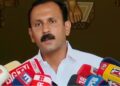 ഷോൺ ജോർജിന്റെ വീടിന് നേരെ പ്രതിഷേധ മാർച്ചുമായി സിപിഎം ; പ്രതിരോധം തീർത്ത് ബിജെപി പ്രവർത്തകരും സ്ഥലത്ത്