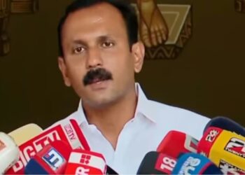 ഷോൺ ജോർജിന്റെ വീടിന് നേരെ പ്രതിഷേധ മാർച്ചുമായി സിപിഎം ; പ്രതിരോധം തീർത്ത് ബിജെപി പ്രവർത്തകരും സ്ഥലത്ത്
