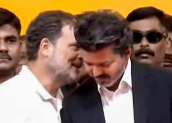 “പുതിയ തലമുറ, പുതിയ ശബ്ദം, പുതിയ ഭാവന”; വിജയിന്റെ സത്യപ്രതിജ്ഞയെ പുകഴ്ത്തി രാഹുൽ ഗാന്ധി