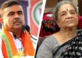 ‘പ്രശംസനീയമായ പ്രവർത്തനം കാഴ്ചവയ്ക്കുന്നു’ ; സുവേന്ദു അധികാരിയെ പുകഴ്ത്തി മുൻ മുഖ്യമന്ത്രി ബുദ്ധദേവ് ഭട്ടാചാര്യയുടെ ഭാര്യ
