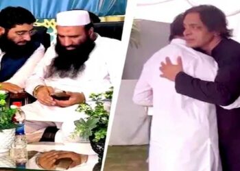 ഷോയ്ബ് അക്തറിന്റെ സഹോദരന്റെ സംസ്‌കാര ചടങ്ങിൽ പഹൽഗാം ഭീകരാക്രമണ സൂത്രധാരൻ; ലഷ്‌കറെ തോയ്ബ നേതാക്കൾ പരസ്യമായി പങ്കെടുത്ത വീഡിയോ പുറത്ത്
