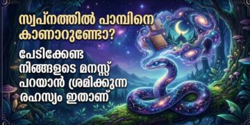 സ്വപ്നത്തിൽ പാമ്പിനെ കാണാറുണ്ടോ? പേടിക്കേണ്ട, നിങ്ങളുടെ മനസ്സ് പറയാൻ ശ്രമിക്കുന്ന രഹസ്യം ഇതാണ്; സ്വപ്നങ്ങളുടെ പൊരുൾ തേടി ശാസ്ത്രലോകം