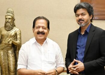 ലഹരിമാഫിയയെ പൂട്ടാൻ കേരളവും തമിഴ്നാടും ഒന്നിക്കുന്നു: വിജയ്യെ ചെന്നൈയിൽ കണ്ട് രമേശ് ചെന്നിത്തല; കൊച്ചിയിൽ മോഹൻലാലിനൊപ്പം ‘ദളപതി’യും എത്തും