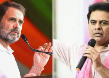 രാഹുലിന്റെ ‘മൊഹബത്ത് കി ദുകാൻ’ ഇപ്പോൾ വഞ്ചനയുടെ വീട്; തെലങ്കാനയിൽ കോൺഗ്രസിനെതിരെ ആഞ്ഞടിച്ച് കെ.ടി.ആർ