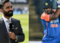അവൻ ലോകകപ്പ് ജയിപ്പിച്ചു തന്നവനാണ്, പെട്ടെന്ന് തള്ളരുത്; സഞ്ജുവിന് പിന്തുണയുമായി ദിനേഷ് കാർത്തിക്; വൈഭവ് കാത്തിരിക്കണം