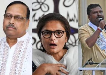 തൃണമൂൽ വിട്ട മൂന്ന് രാജ്യസഭ എംപിമാർ ബിജെപിയിൽ ചേർന്നു ; സംസ്ഥാന ആസ്ഥാനത്ത് സ്വീകരണമൊരുക്കി ബംഗാൾ ബിജെപി അധ്യക്ഷൻ