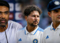 ഗിൽ ഫീൽഡിൽ ഇല്ലാത്തപ്പോഴാണ് അയാൾക്ക് പന്ത് നൽകിയത്’; കുൽദീപിനെ നായകൻ തഴയുകയാണെന്ന് അശ്വിൻ