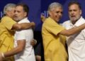 രാഹുൽ ഗാന്ധി ‘ഇന്ത്യൻ രാഷ്ട്രീയത്തിന്റെ ഏറ്റവും വലിയ ബാധ്യത’ ; മോദിക്കെതിരായ ആലിംഗന പരാമർശത്തിൽ രാഹുലിനെതിരെ രൂക്ഷ വിമർശനവുമായി ബിജെപി