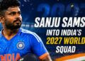 സഞ്ജു ടീമിന്റെ ഗെയിം ചേഞ്ചറാകും; 2027 ലോകകപ്പ് ഇലവനിൽ മലയാളി താരത്തെ ഉൾപ്പെടുത്തി റോബിൻ ഉത്തപ്പ; ഈ സ്‌ക്വാഡ് കപ്പടിക്കുമെന്ന് ആരാധകർ