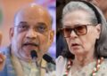 സോണിയാ ഗാന്ധി ചെയ്ത തെറ്റ് രാജ്യം പൊറുക്കില്ലെന്ന് അമിത് ഷാ ; വന്ദേമാതരം വിവാദം കനക്കുന്നു