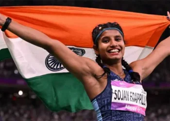 വിധി സ്വർണം തന്നില്ല’: രണ്ടാമതും വെള്ളി മെഡൽ നേടി മലയാളത്തിന്റെ അഭിമാനം ആൻസി സോജൻ