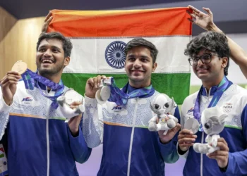 ഏഷ്യൻ ഗെയിംസ് 2026: രണ്ടാം ദിനത്തിൽ ഇന്ത്യയ്ക്ക് 4 മെഡലുകൾ ; ആകെ മെഡൽ നേട്ടം 6 ആയി