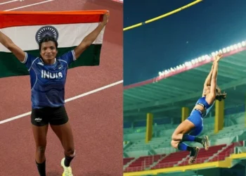പോൾ വോൾട്ടിൽ കന്നി മെഡൽ നേട്ടവുമായി ചരിത്രമെഴുതി ഭാരതം: വനിത വിഭാഗത്തിൽ ഭരണിക ഇളങ്കോവന് വെങ്കലം 