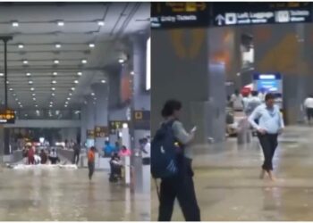 ഡൽഹിയിൽ കനത്ത മഴ : ഇന്ദിരാഗാന്ധി വിമാനത്താവളത്തിൽ ഉൾപ്പെടെ വെള്ളക്കെട്ട്, സർവീസുകൾ തടസ്സപ്പെട്ടു