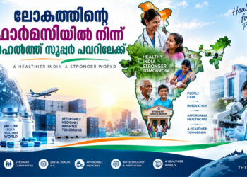 ആരോഗ്യ വിപ്ലവം യാഥാർത്ഥ്യമാക്കിയ മുന്നേറ്റം ; ലോകത്തിന്റെ ഫാർമസിയിൽ നിന്ന് ഹെൽത്ത് സൂപ്പർ പവറിലേക്ക്