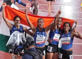 ഏഷ്യൻ ഗെയിംസിൽ ഇന്ത്യയ്ക്ക് ആറാം സ്വർണ്ണം: വനിതകളുടെ 4×400 റിലേയിൽ മിന്നുന്ന വിജയം