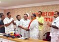 കേരള കോൺഗ്രസ് ബിയിൽ വൻ പിളർപ്പ് ; കോട്ടയത്ത് ജില്ലാ നേതൃത്വം ഉൾപ്പെടെ നൂറോളം പ്രവർത്തകർ ബിജെപിയിൽ ചേർന്നു