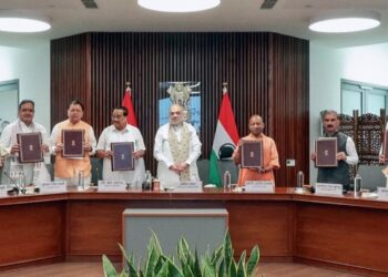 നീണ്ട വർഷങ്ങളുടെ കാത്തിരിപ്പ് സഫലം ; അമിത് ഷായുടെ നേതൃത്വത്തിൽ കിഷാവു പദ്ധതി കരാറിൽ ഒപ്പിട്ട് ആറ് ഉത്തരേന്ത്യൻ സംസ്ഥാനങ്ങൾ