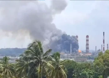 മംഗലാപുരം റിഫൈനറിയിൽ വൻ സ്ഫോടനം ; 8 പേർക്ക് പരിക്ക്