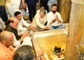 പ്രധാനമന്ത്രിയുടെ ജന്മദിനം: കാശിയിൽ പ്രത്യേക പ്രാർത്ഥനകളുമായി പ്രമുഖ എൻഡിഎ നേതാക്കൾ