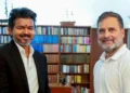 സഖ്യത്തിൽ ഭിന്നത? ഗ്യാനേഷ് കുമാറിനെതിരായ കോൺഗ്രസ് നീക്കത്തിൽ നിന്ന് വിട്ടുനിന്ന് ടി.വി.കെ