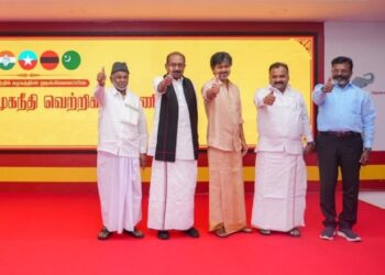 ‘സെക്കുലർ സോഷ്യൽ ജസ്റ്റിസ് വിക്ടറി അലയൻസ്’ ; ടിവികെ നേതൃത്വത്തിലുള്ള തമിഴ്നാട് ഭരണ സഖ്യത്തിന് ഔദ്യോഗിക പേരായി