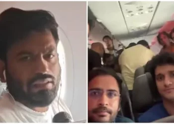 ‘ഷെയിം ഓൺ യു’ ; അഭിജീത് ദിപ്കെക്ക് നേരെ വിമാനത്തിൽ നടന്ന പ്രതിഷേധം സമൂഹമാധ്യമങ്ങളിൽ വൈറലാകുന്നു