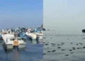 ഇറാൻ തീരത്ത് ചരക്കുകപ്പൽ മുങ്ങി; ഐഫോണും പെർഫ്യൂമും വാരിയെടുത്ത് മത്സ്യത്തൊഴിലാളികൾ; കപ്പൽ ജീവനക്കാർ സുരക്ഷിതർ