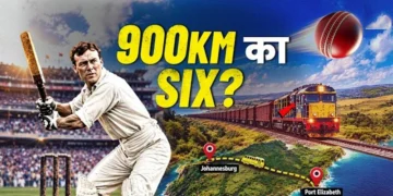 സിക്സറടിച്ചത് സ്റ്റേഡിയത്തിൽ, പന്ത് കിട്ടിയത് 900 കിലോമീറ്റർ അകലെ; ക്രിക്കറ്റിലെ ഏറ്റവും വലിയ ‘ട്രെയിൻ സിക്സ്’