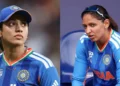 ഡ്രസിംഗ് റൂമിൽ ശീതയുദ്ധം, പരസ്പരം നോക്കാറുമില്ല, മിണ്ടാറുമില്ല; ഹർമൻപ്രീതും മന്ദാനയും തമ്മിൽ വൻ പോര്?